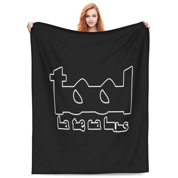 Tool Lateralus Bed Blanket 3D Printed Throw Blanket Lightweight Super Soft Air Conditioning Room All Season Blanket Sofa Couch Bed Fans Cartoon Blanket 80"x60"