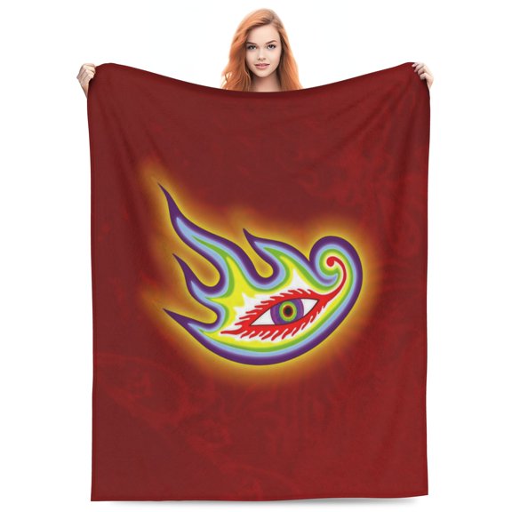 Tool Lateralus Bed Blanket 3D Printed Throw Blanket Lightweight Super Soft Air Conditioning Room All Season Blanket Sofa Couch Bed Fans Cartoon Blanket 80"x60"