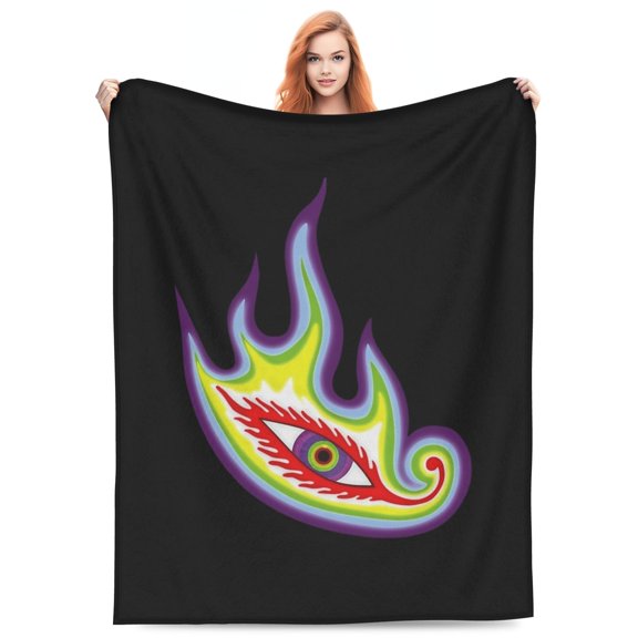 Tool Lateralus Bed Blanket 3D Printed Throw Blanket Lightweight Super Soft Air Conditioning Room All Season Blanket Sofa Couch Bed Fans Cartoon Blanket 80"x60"