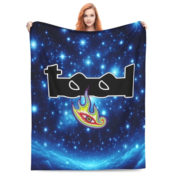 Tool Lateralus Bed Blanket 3D Printed Throw Blanket Lightweight Super Soft Air Conditioning Room All Season Blanket Sofa Couch Bed Fans Cartoon Blanket 80"x60"