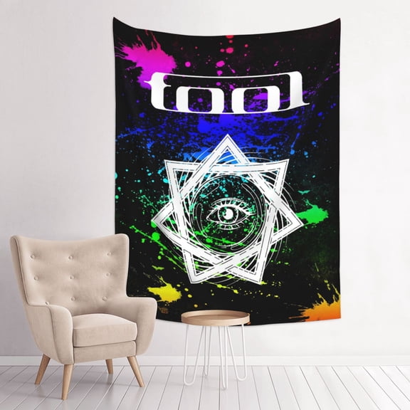Tool Lateralus Tapestry Music Poster Large Background Wall Art Bedroom Wall Decor for Birthday Party 29x37in