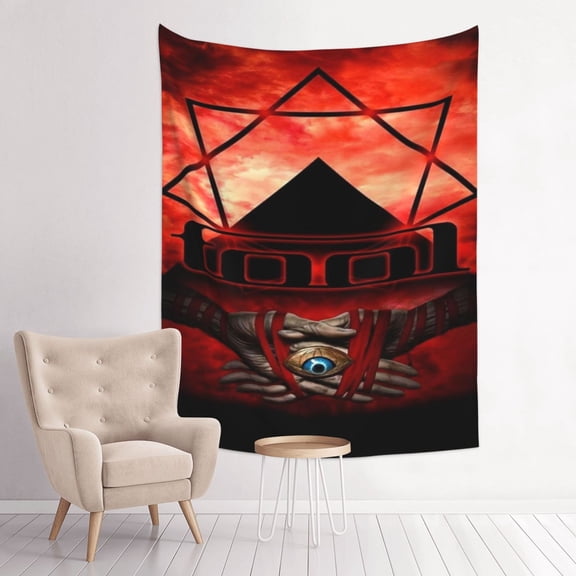 Tool Lateralus Tapestry Music Poster Large Background Wall Art Bedroom Wall Decor for Birthday Party 80x60in