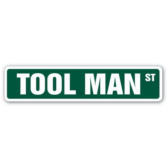 Tool Man Street [3 Pack] of Vinyl Decal Stickers | Indoor/Outdoor | Funny decoration for Laptop, Car, Garage , Bedroom, Offices | SignMission