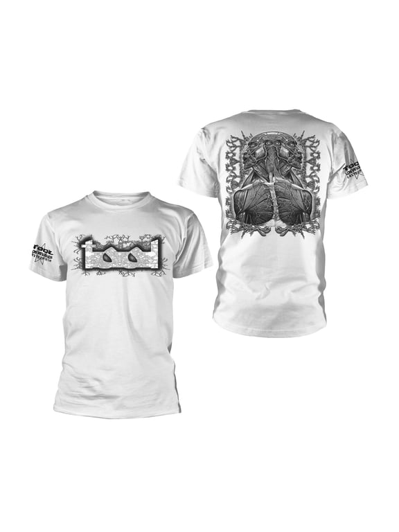 Tool Men's Double Image T-Shirt White Medium | Officially Licensed Merchandise