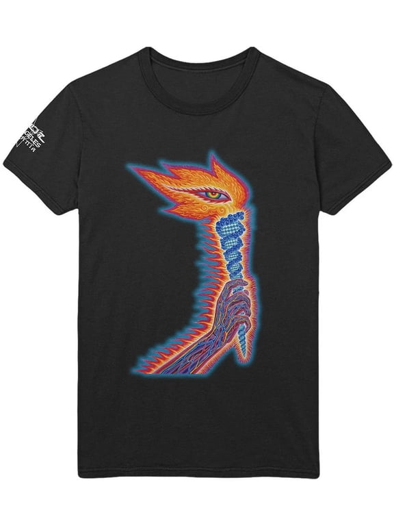 Tool Men's Torch Front Print T-Shirt Black Medium | Officially Licensed Merchandise