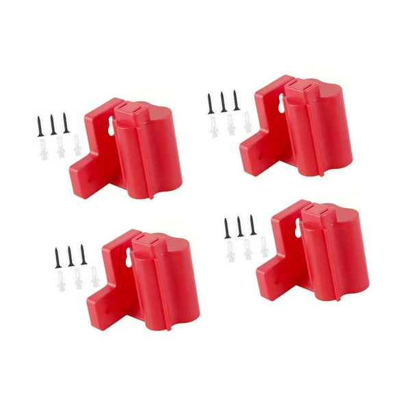 Tool Mount Storage Bracket For 12V Tool Machine Drill Holder Slots Stand Workshop Garage Accessories