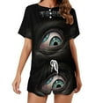 thumbnail image 1 of Tool Music Band Summer Home Suit For Womens Short-Sleeved Pajama Set 2pcs Loungewear Soft Sleepwear T-Shirts Tee Shirt Top And Short Sleeping Pants, 1 of 8