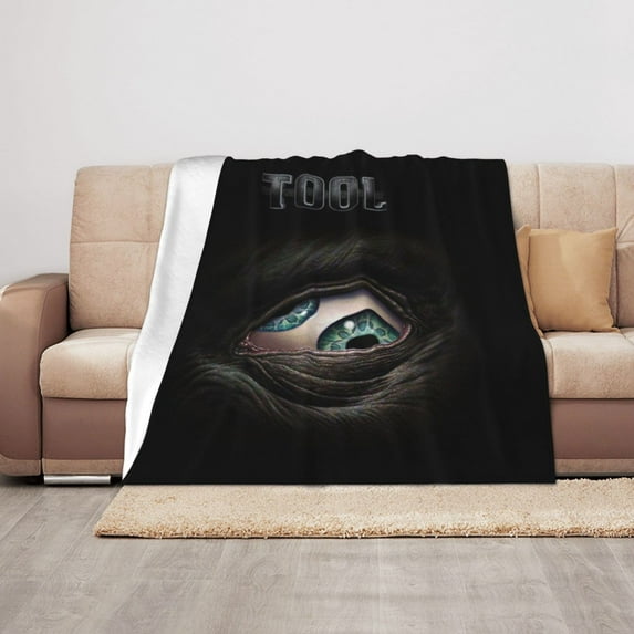 Tool Music Band Throw Blanket Soft Cozy Fuzzy Flannel Blanket Decor Bed Blanket Gift 50x40in For Adult/Teen/Kids