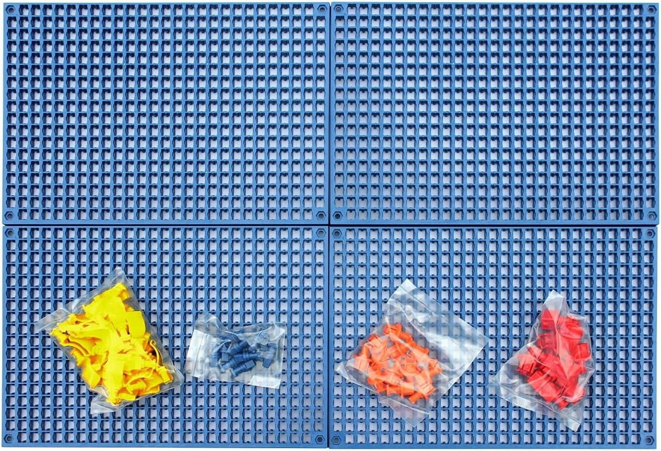 Tool Organizer Kit (BLUE) - Organize your Sockets, Wrenches, Pliers, etc. with Pegboards, and Accessories