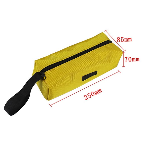 Tool Organizer Multi Color Mini Zip Pouch For Electricians Plumbers And More Black Fangkenuo