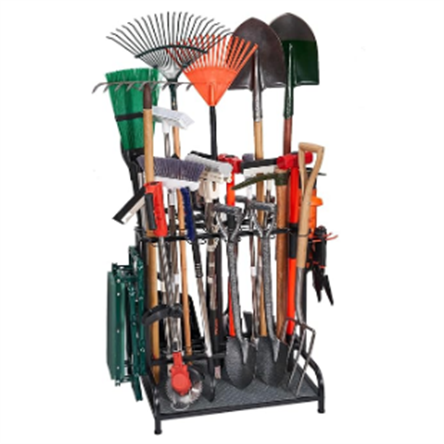 Rake Racks Tool Organizer, Yard Tools Rack Holds 55 Long-Handled Tools/Rakes ...