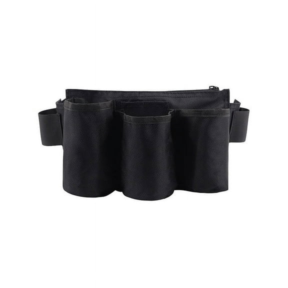 Tool Pouch Waist Belt Bag House Cleaning Tool Belt Multipurpose Tool Belt Carrying construction Tool Belt Black