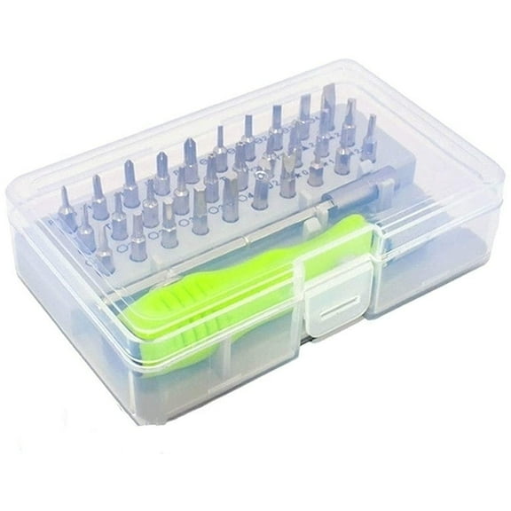 Tool Repair 32 in 1 Screwdriver Set Mini Magnetic Screwdriver (Color : 32Pcs)