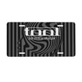thumbnail image 1 of Tool Rock Band License Plate Cover Aluminum Novelty Vanity Tag Protection License Plate Tag Sign Decorative For Various Car Truck Models, 1 of 8
