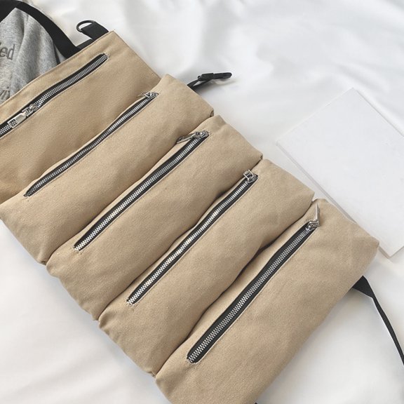 Tool Roll Up Bag Canvas Pouch Tools Tote Holder Sling Home Organizer USA STOCK
