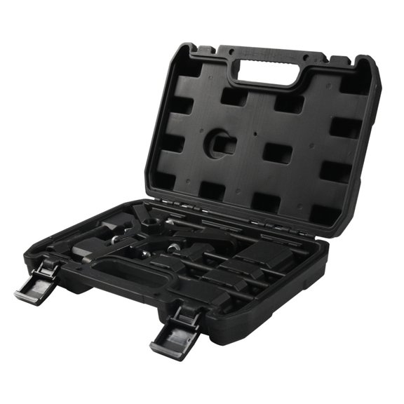 Tool Set Steel Harmonic Pullers with Storage Box 3-Jaw Pullers Simple Operate for Car