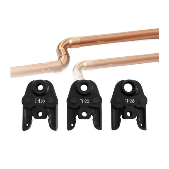 Tool Set with Crimping Pliers Compact Press Jaws TH16 TH20 TH26 Pipes Crimping Cutter Round Expansion Device ,Professional Tools