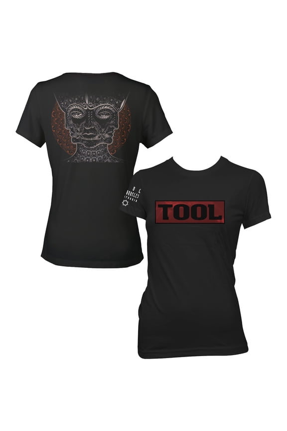 Tool Shaded Box Logo Skinny Fit T Shirt