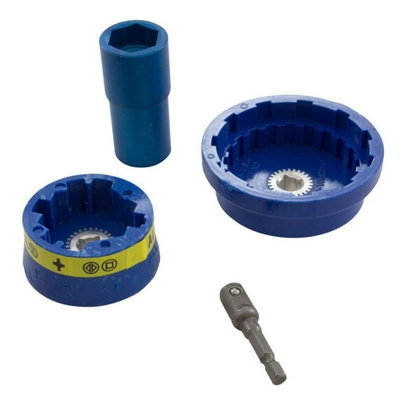 Tool, Socket Set, Multi-, 3 Items, Polycarbonate