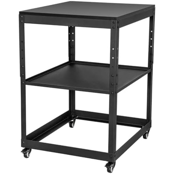 Tool Stand With Wheels, Casters & Melamine Wooden Table Top, Power Tool Stand For Miter Saw, Drill Press, Belt Sander, Bench Grinder, Band Saw, Scroll Saw, Planer$$Tools & Hardware Other