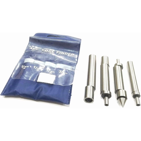 Tool Steel Quality 4 Pieces Edge Finder Set Includes EF-130,132,133,134