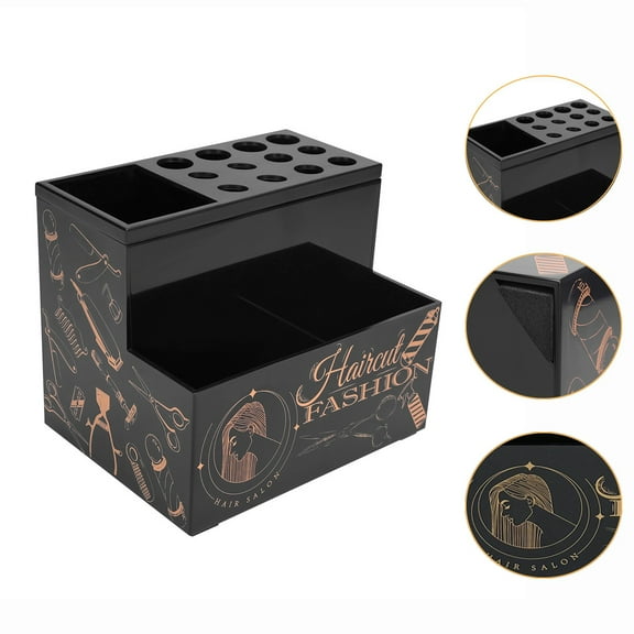 Tool Storage Box Scissors Comb Cosmetics Desktop Organizer