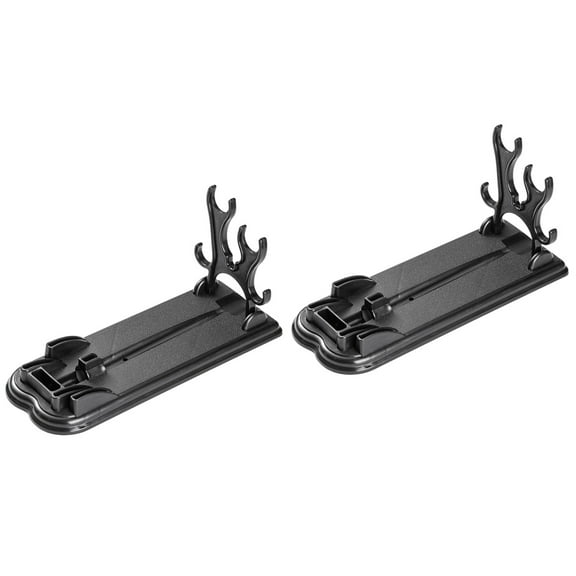 Tool Storage Rack Set of 2 Kitchen Multifunctional Cutter Holder Metal Multiple Slots Plastic