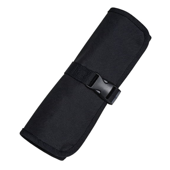 Tool Storage Wrap 17.7 x 11 In Open Layout with Elastic Holding Bands and Compact Carry for Camping Gear