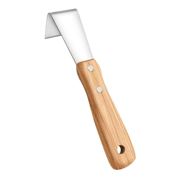FESTFENDS Stainless Steel Wood Debarking Hand Tool, and Ergonomic, 1 Pack, 7.7 x 1.8 x 1.6 Inches