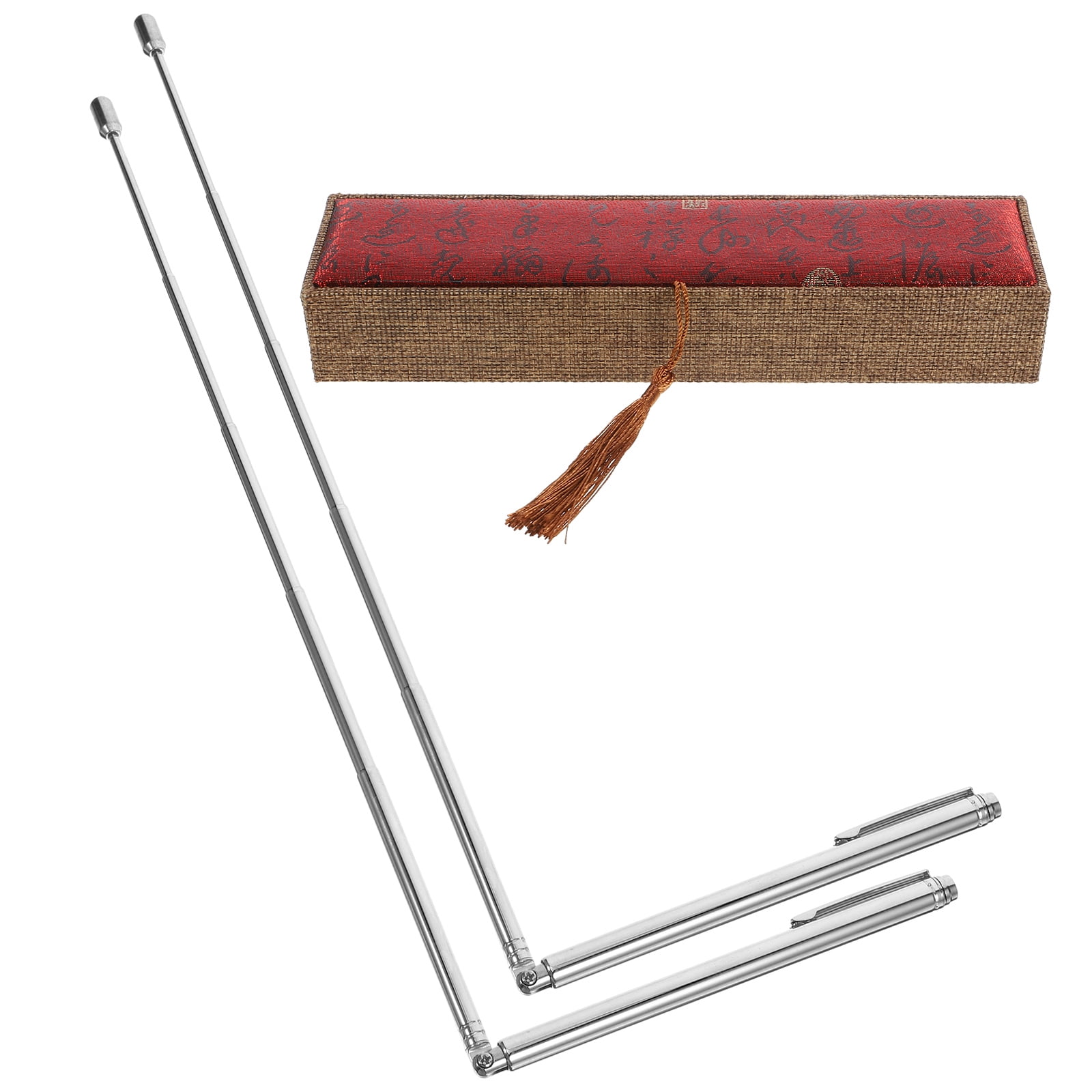 Tool Treasure Dowsing Rods Ruler Divining Measuring Outdoor Stainless