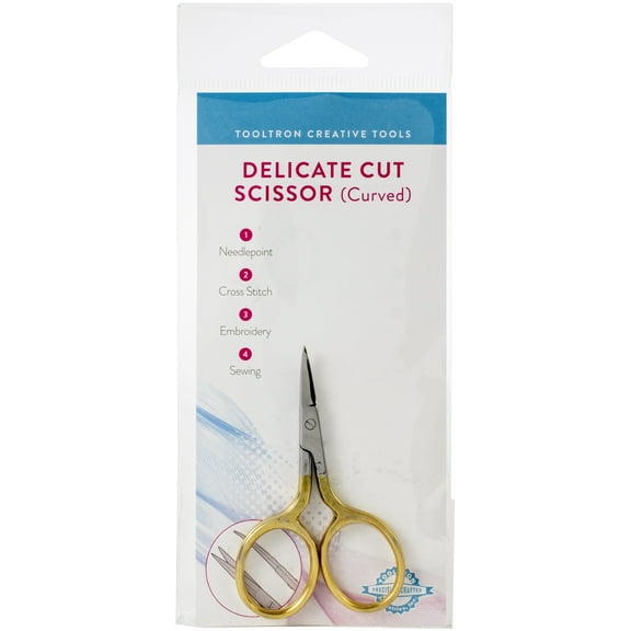 Tool Tron Delicate Cut Curved Scissors-