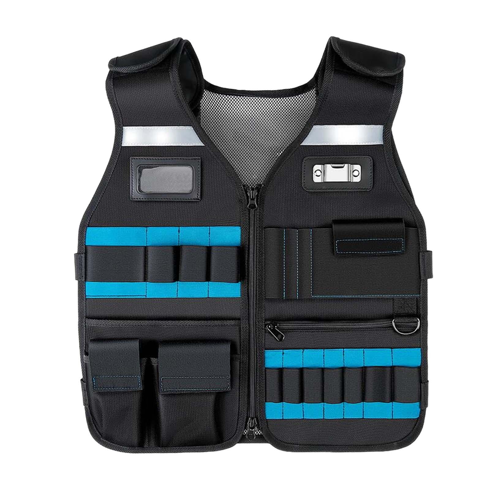 Tool Vest with Pockets Carpenter Vest Fishing Tool Pouch