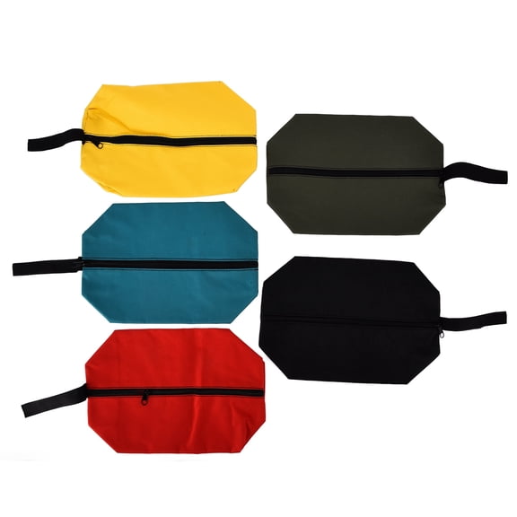 Tool Zipper Storage Bag, Lightweight Multifunctional Portable Zippered Tool Pouch  For Repair Tools