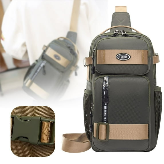 Tool bag EDC Sling Bag Crossbody Backpack Sport Bag Pack Chest Shoulder Bag For Men One Strap Motorcycle For Camping Hiking Cycling Outdoors Travel Satchel Bag