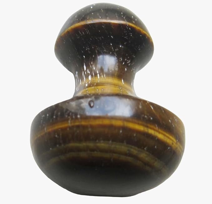 Tool for Face, Tiger Eye Mushroom Stone Face Muscle Sculptor, Mushroom for Jawline. Face Massager
