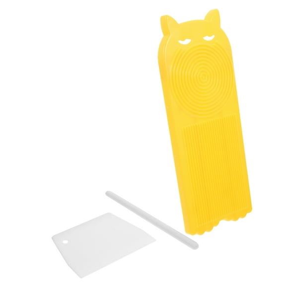 RUNROTOO Pasta Making Board Cooking Enthusiasts 1Set 10.22X3.93X0.59in