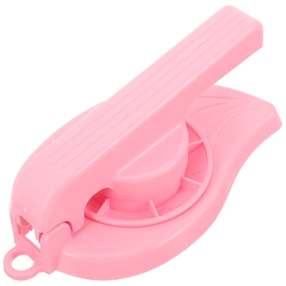 WHAMVOX Dumpling Skin Maker Pink Plastic 1Set For Noodle Restaurant Essential Tool