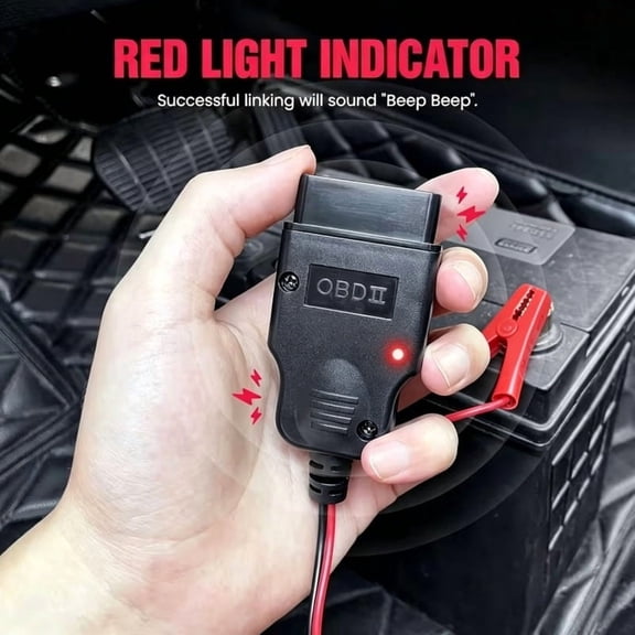 Tool for Replacing Car Batteries Without Interrupting Power, Allowing Continuous Battery Replacement Testing, Without Battery