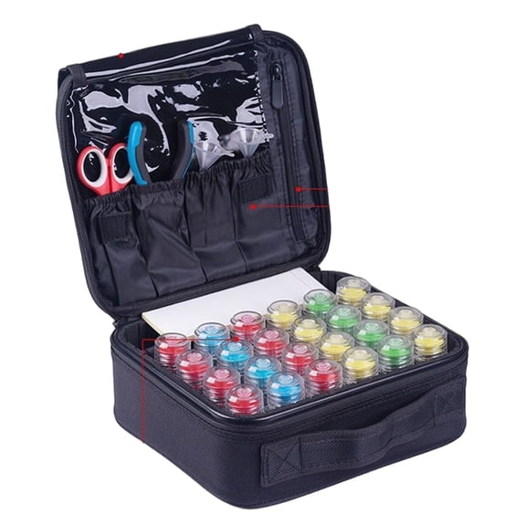 Tool kit and organizer box, home repair storage kit, storage tool box with customizable dividers and large storage capacity