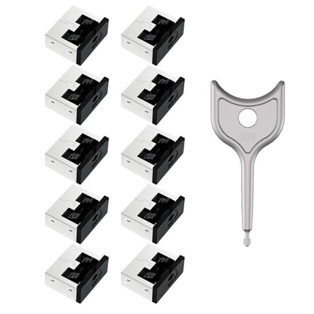 Tool less USB Port Cover Secure Lockable Cap USB Blocker for PC Laptop Devices