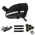 thumbnail image 1 of Tool s 1. Saddle Bag Tyre W/ Reflective Strip , Black, Bag with Tools, 1 of 4