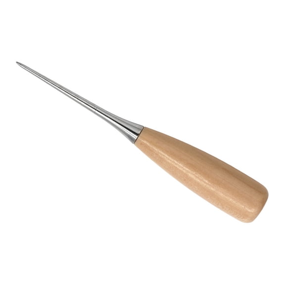 Tool with Handle Leatherworking Tool Leather Hole Tool Stitching Needle 4.9inch for Leather & Fabric Marking