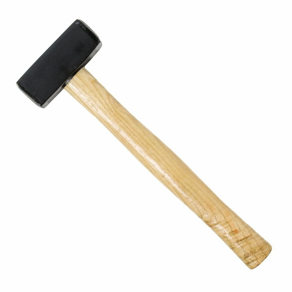 ToolTreaux 10 inch Stone Carving Hammer Hardened Steel Mallet for Masonry