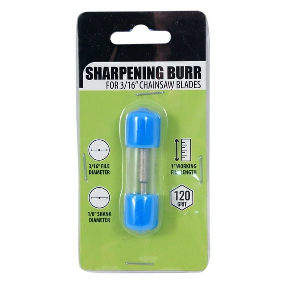 ToolTreaux Chainsaw Sharpener Burr Sanding File Hardware Tool 120 Grit