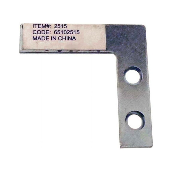 ToolUSA 1.5" (3.8 cm) Flat Corner Iron | Zinc Plated | Pre-drilled Holes | Reinforce Boxes & Doors | Robust & Multifunctional