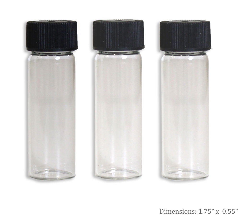 ToolUSA 100-Piece Glass Vials | 1.75