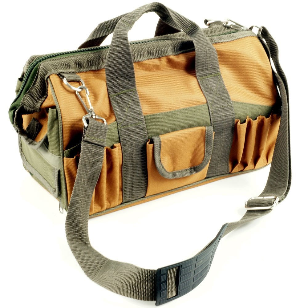 ToolUSA 13" Tool Bag | Multi-Pocket Design | 29 Pockets | Durable & Compact | Perfect for Professionals & DIY Projects