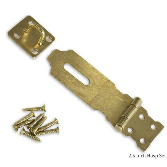 ToolUSA 2.5" Hasp Lock Set: (Pack of 2) - TH012