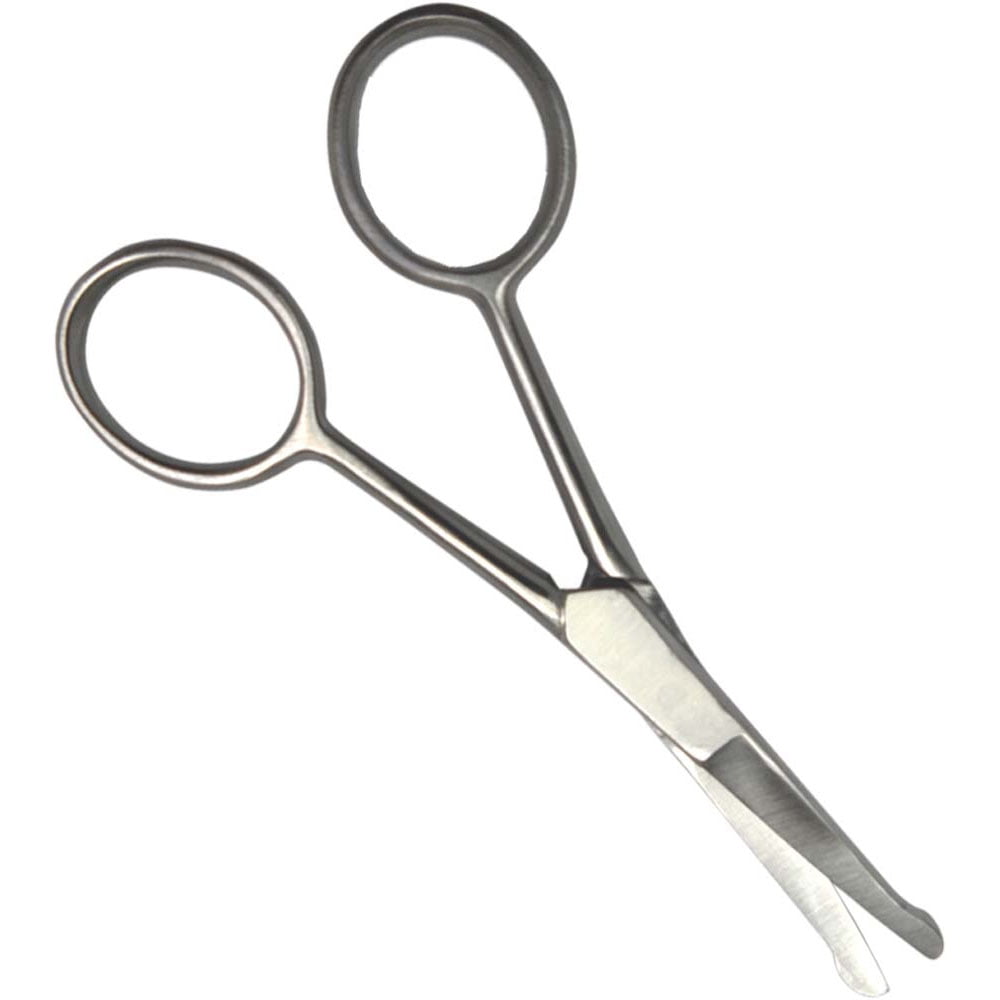 ToolUSA (2 Pack) 4.5" (11.4 cm) Straight Ball-end Scissors | Safety-First Design | Stainless Steel | Clean & Precise Cut