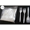 thumbnail image 1 of ToolUSA (2 Pack) 50 Piece 5.75" (14.6 cm) Disposable Fork Set | Perfect for Picnics, Parties, & Quick Service | Easy Cleanup Cutlery, 1 of 2